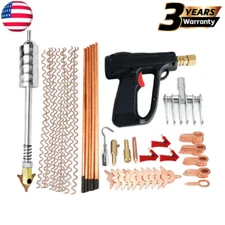 Stud Welder Dent Puller Kit Car Body Panel Dent Spot Welding Repair Tool 86pcs