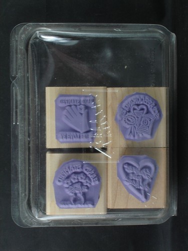 Stampin' Up rubber stamp set, STAMPED WITH LOVE 2000 - Picture 3 of 3
