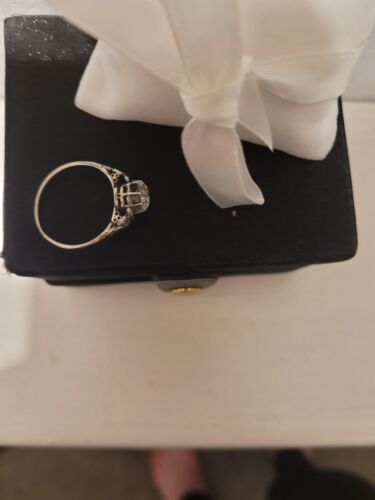 1 ct Solitaire Diamond Platinum ring - Picture 10 of 10