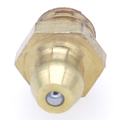 Metric BSP NPT Male Thread Brass Hex Grease Zerk Nipple Fittings For Grease Gun - Picture 23 of 119