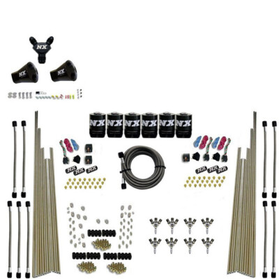 80020-00 Nitrous Express 8-Cyl Triple-D Dry Direct Port- 3 Stage Dry 6 Solenoid