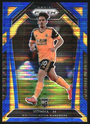2020-21 Panini Prizm English Premier League Prizms Blue Pulsar #140 Vitinha