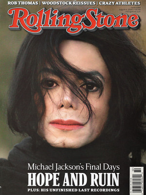 Rolling Stone Magazine August 6 2009 Michael Jackson Rob Thomas Crazy Athletes