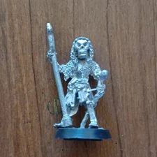 GW: Vintage Metal Warhammer Fantasy Mini Undead ROR2/E4 - SKELETON HALBERD 9