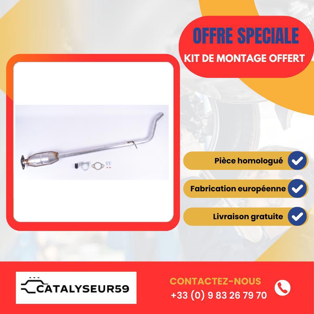 Catalyseur Fiat Punto 1.9 JTD pour rouler en ville sans fumée noire