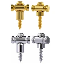 2 Pcs Guitar Roller String Retainers Guide Trees  for Electric Guitars C519