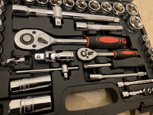 94pcs Top Quality Socket set professional 1/2'',1/4'' DR Chrome Vanadium,AUstock - Picture 11 of 12
