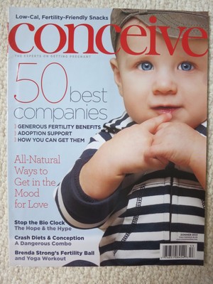 Conceive Magazine Summer 2010 Best Companies Fertility Benefits Adoption Support