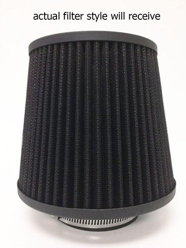 All Black For 2005-2010 Jeep Grand Cherokee Commander 3.7L V6 Long Air Intake - Picture 3 of 3