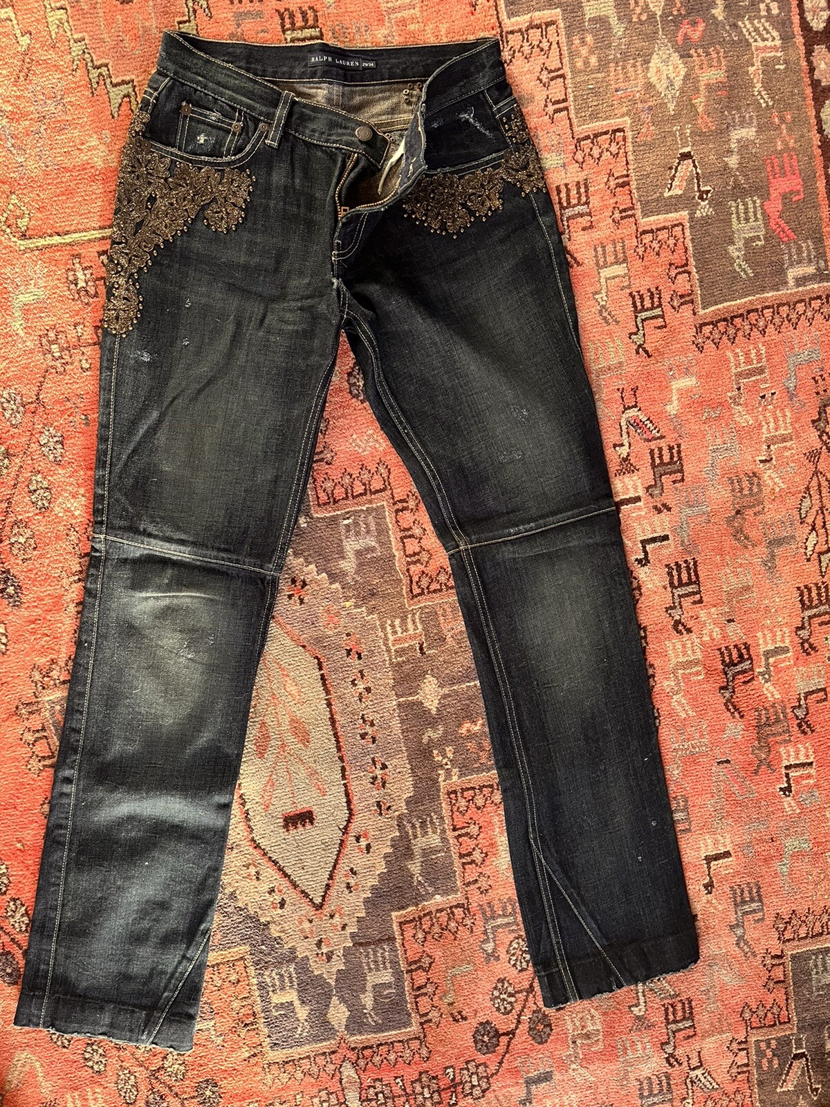 Rare Brand New Jeans by Ralph Lauren sz 28 (UK 10) image 6