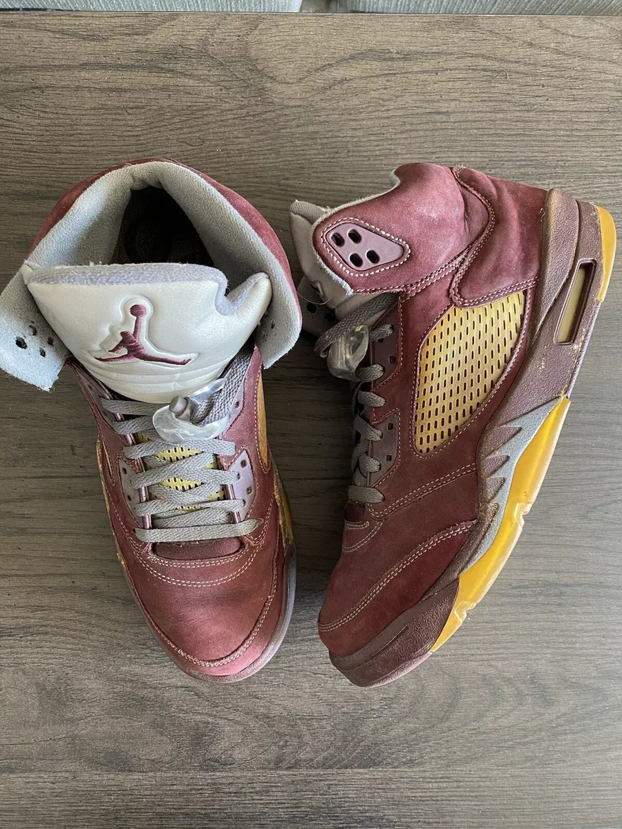 Size 12 - Jordan 5 Retro LS Burgundy 2006
