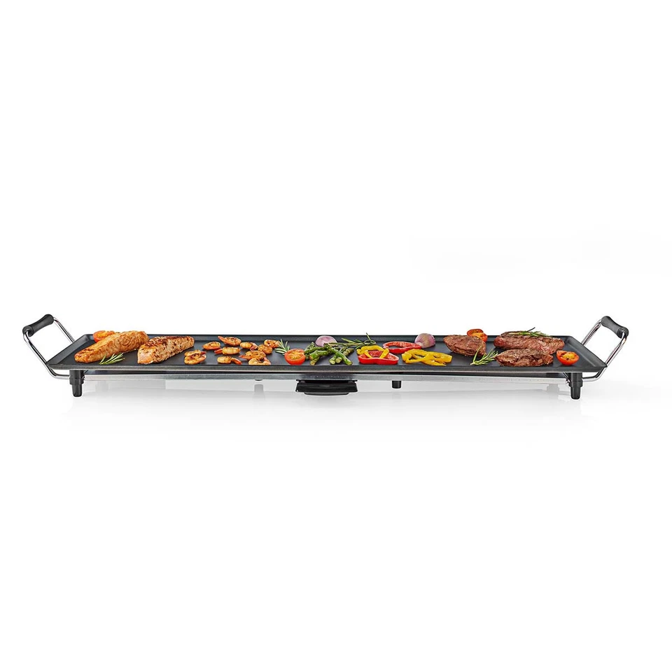 Teppanyaki Tischgrill   Backfläche (L x B): 90 x 23 cm   5 Wärmeeinstellungen Ne - Bild 3 von 4