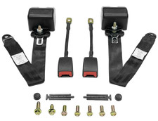 2 Sets 3point Retractable Seat Belts Black For Ford Explorer 2 Sets 3point Retractable Seat Belts Black For Ford Explorer