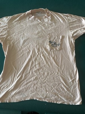 Stedman Tour de Bar '88 Raisin Hell Men's Beige  Graphic Tee vintage 