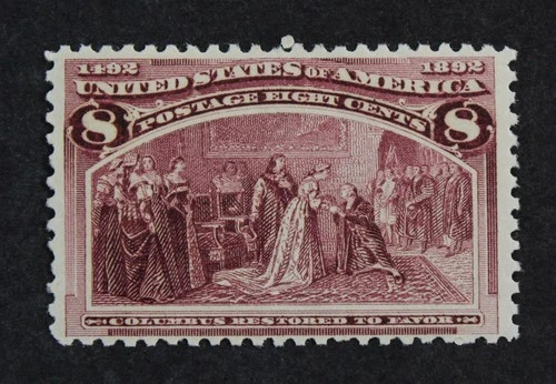 CKStamps: US Stamps Collection Scott#236 8c Columbian Mint NH OG