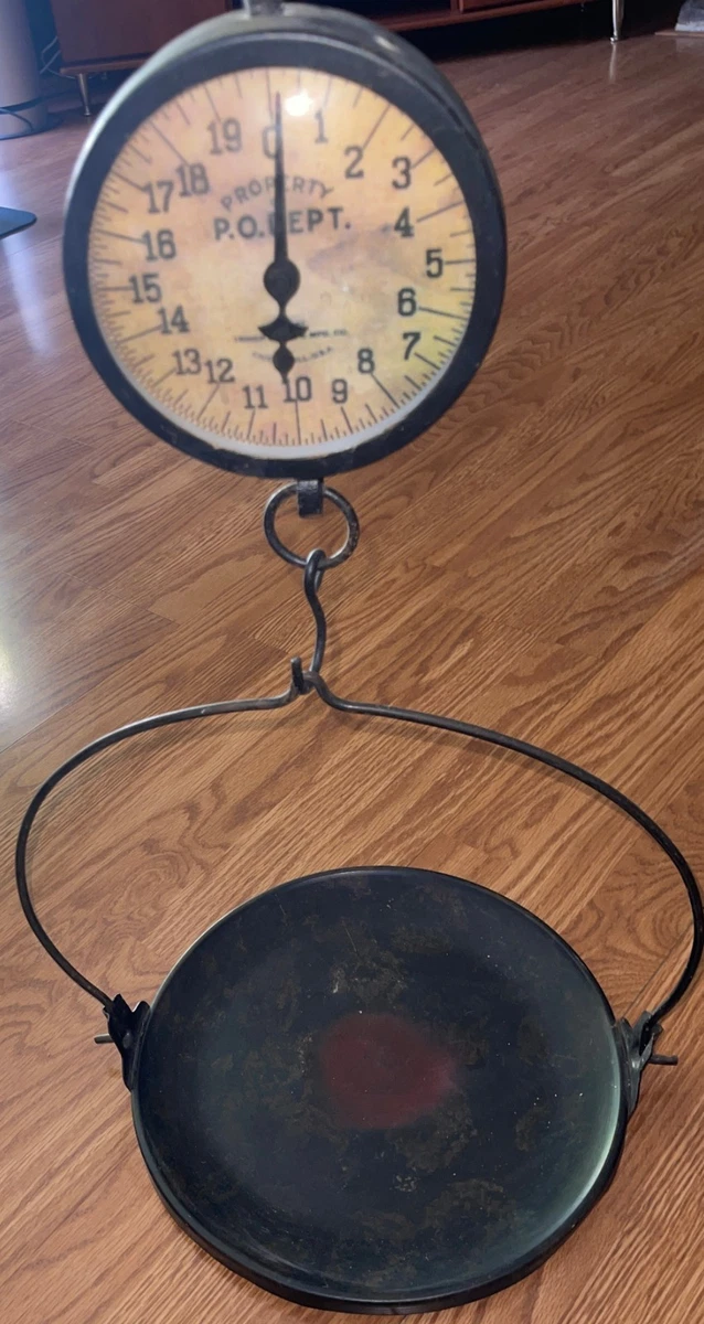 Post Office Scale In Antique Mercantile, Trade & Factory Scales