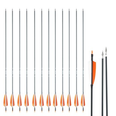SAS Oblivion 30'' Carbon Hunting Arrow 500 with 3'' Vanes or 4'' Feathers (12/Pa...