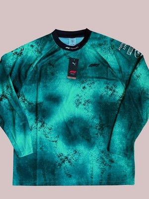 Puma X Formula 1 Men's Long Sleeve Motorsports Tee Shirt Sz L / XL / 2XL New $80