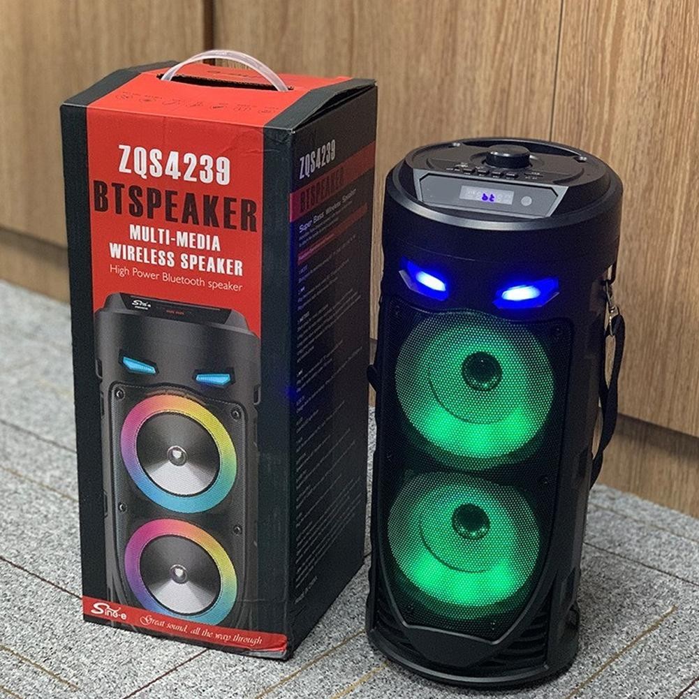 Bluetooth Speakers Portable Wireless Subwoofer Stereo Bass Party Soundbox F M1R1