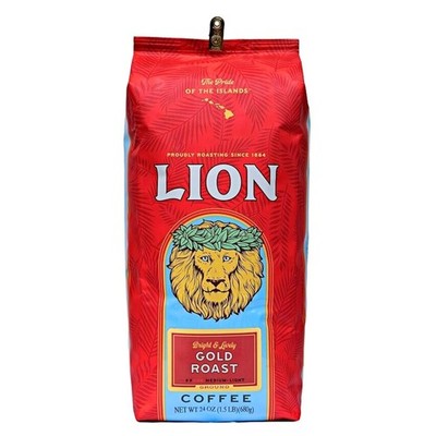 Gold Roast Ground Coffee, Medium-Light Roast, A Taste of Aloha - 24 Ounce Bag