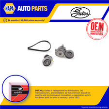 Drive Belt Kit fits SEAT IBIZA 1.4 09 to 15 Automatic Transmission Set Gates New