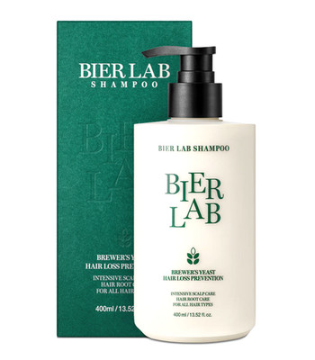 Bier Lab Brewer's Yeast Shampoo 400ml - Intensive Scalp and Hair Root Care