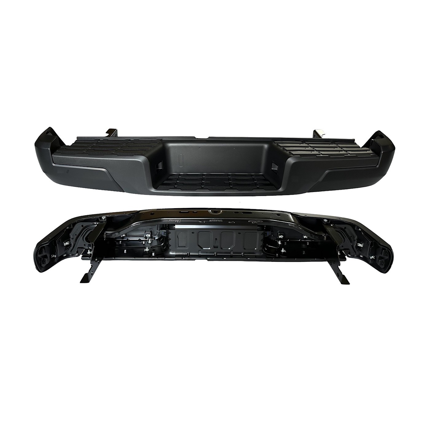 Rear Step Bumper Face Bars for Nissan Frontier 2022-2023
