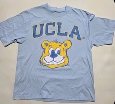 UCLA Bruins Bear Blue Crew Neck  T- Shirt Men's size M