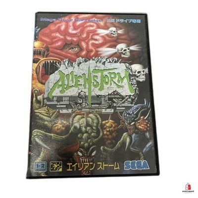 Alien Storm Sega Mega Drive Genesis Beat 'em up Action Game Japan Import CIB
