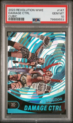 2023 Revolution Damage CTRL Control Cubic /49 PSA 10 IYO SKY Bayley