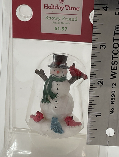 Holiday Time Snowy Friend 41571 Christmas Village House Accessory NEW Free Ship! - Picture 5 of 5