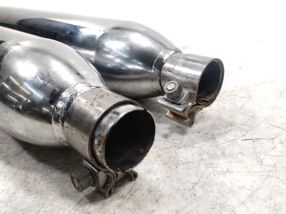 Victory Kingpin Vegas 2006 tubos silenciadores de escape superiores e inferiores Foto 3 de 4