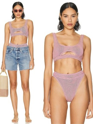 Bond Eye $220 Sasha Crop Bikini Top & Savannah Bikini Brief
