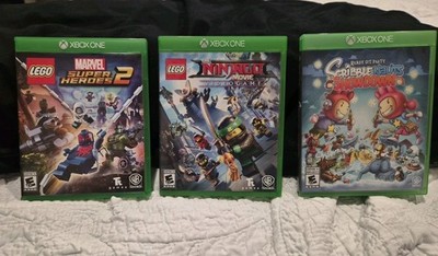 Xbox One Lot of 3 Video Games: Lego, ScribbleNauts Showdown 
