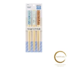 New Skater ANT4T-A Bamboo Chopsticks 8.3 inches (21 cm)  Set of 3  Chopsticks