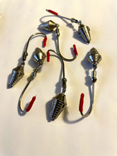 1 BTS, 6pk, Snakehead Pivot Jigs. 4/0 hook,  2/3oz. Silver.