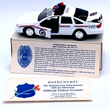 Memorial Diecast Police Cruiser Car Officer Keith Neumann Essex County NJ NLEOM