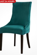 Custom chair covers in yellow green