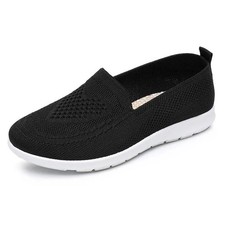 Womens Running Trainers Ladies Sneakers Slip On Walking Gym Comfy Fashion Shoes