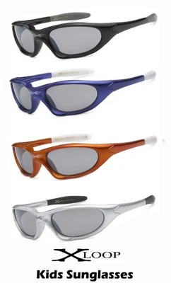 Xloop Baby Toddler Preschool Kids Children Boys Sport Wrap-Around Sunglasses - Image 1 of 4