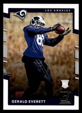 2017 Panini Donruss #392 Gerald Everett Rookie Los Angeles Rams RC