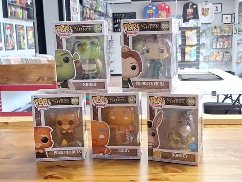 Funko POP Movies: Shrek Dream Works 30th - 5 POP Set #1594-1595-1596-1597-1598