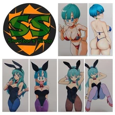 Dragon Ball Z - Bulma - Water-Resistant Vinyl Sticker