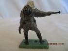 Native Chief & Frontiers Man with Tools & Horse Lead Figurine Metal 2.5"RARE — photo 6