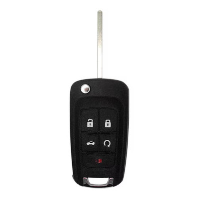 Simple Key Programmer W/ 5-Button Flip Key for Buick, Chevrolet and GMC - Remote