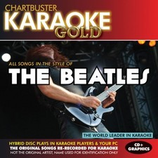 KARAOKE GOLD: SONGS IN THE STYLE OF THE BEATLES - V/A - CD - KARAOKE -  VG 