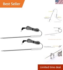 Replacement Thermopro Probe for TP25 TP20 TP08S Thermopro Probe with 2 Grill Mea