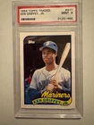 Ken Griffey Jr. Mariners 1989 Topps Traded RC Graded PSA 9!