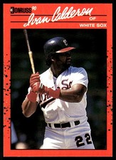 Ivan Calderon 1990 Donruss #294 White Sox MLB READ FREE SHIPPING AutographDen