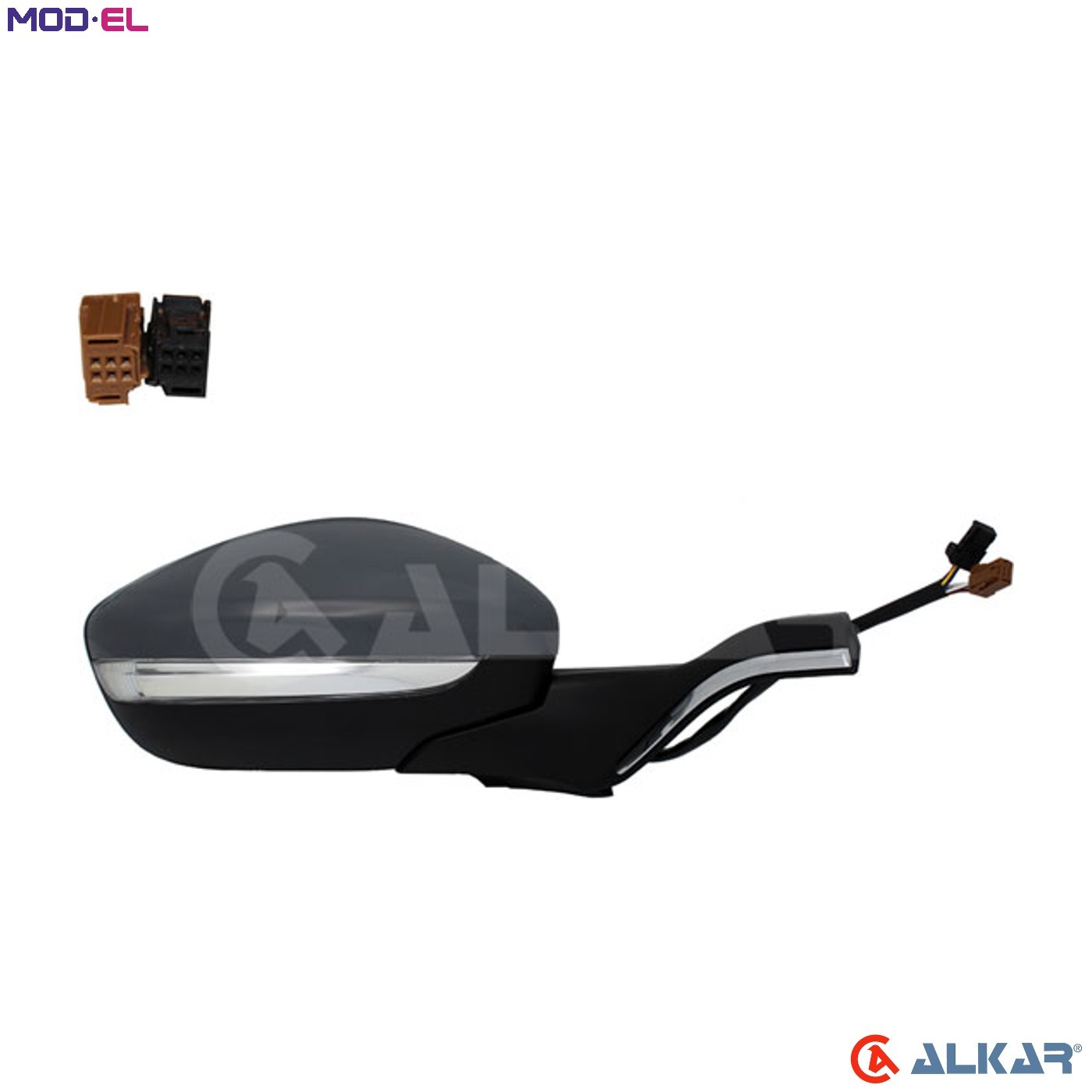 EXTERIOR MIRROR 6130296 FOR PEUGEOT 208/Hatchback/Van ZMZ 1.0L HMP /HMM 1.2L